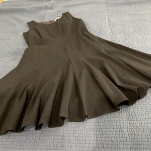 Calvin Klien black sleeveless flair dress